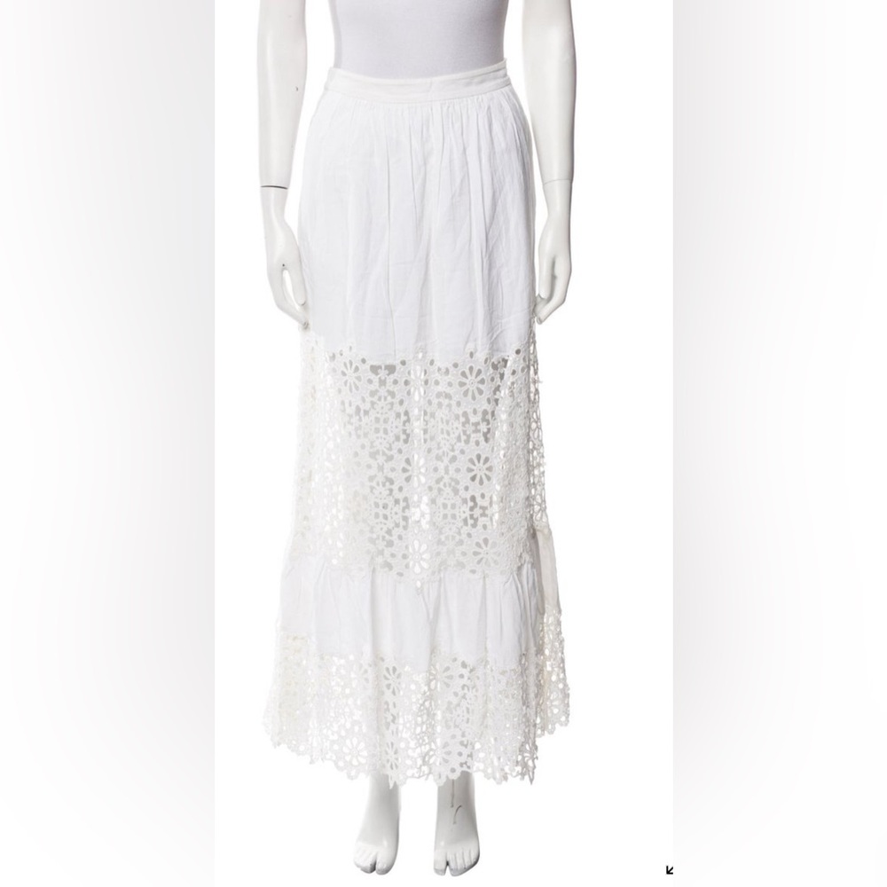 Sea New York White Maxi Skirt